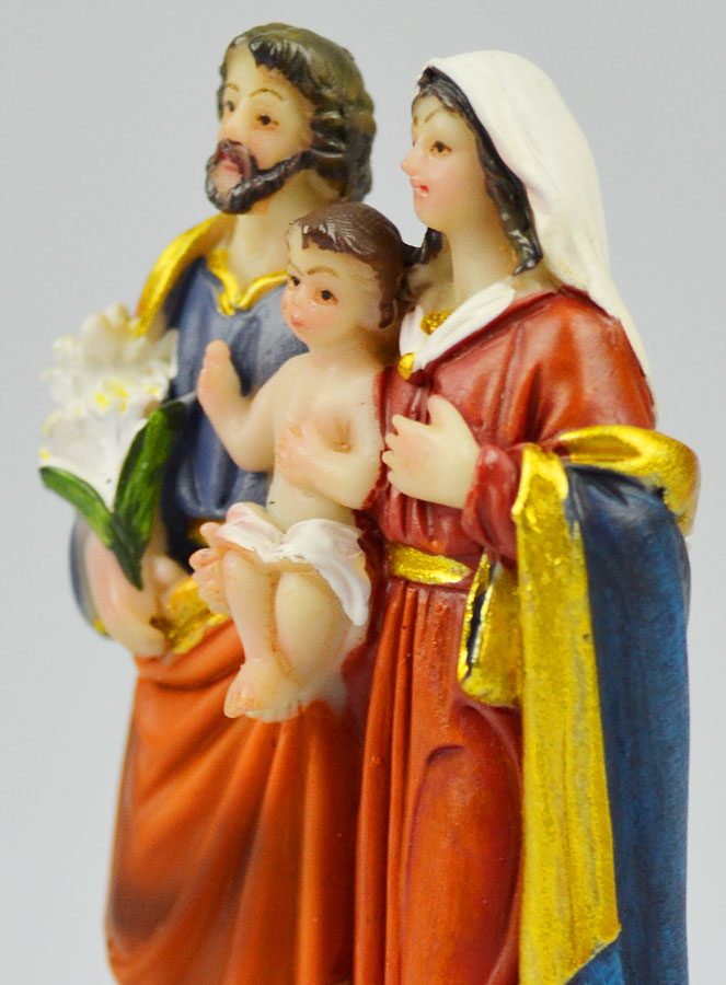 Statue Sainte Famille - 8cm (pic 4)