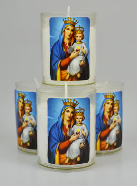 4 Bougies Veilleuse Notre Dame du Grand Pouvoir (pic 1)