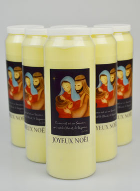 6 Bougies de Neuvaine Joyeux Noël (pic 1)