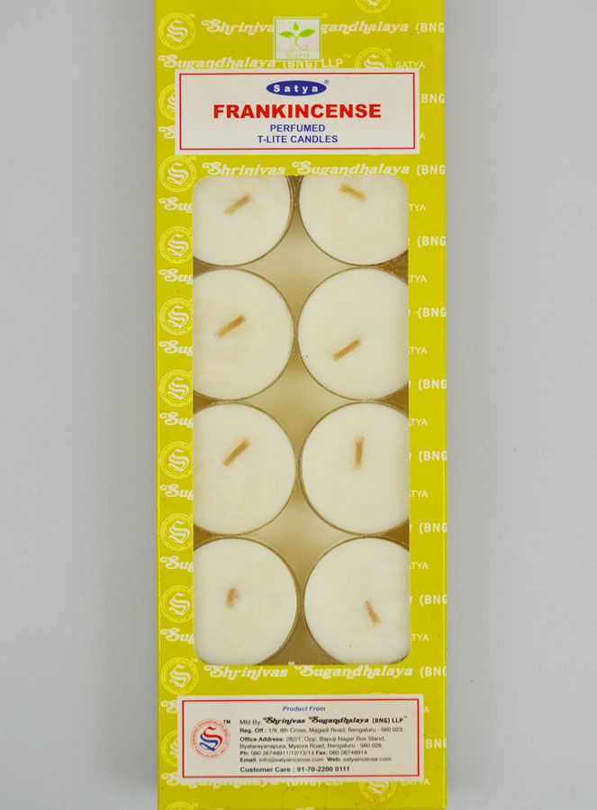 Bougie Parfumée Encens Satya Oliban X 12 (pic 1)