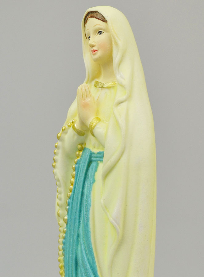 Statue Notre Dame de Lourdes Phosphorescente - 20cm (pic 4)