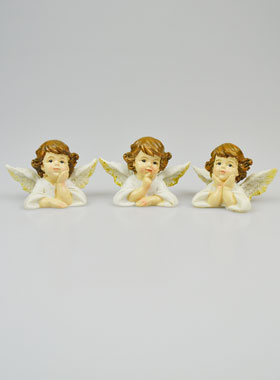 Statues Anges Gardiens - Assortiment de 3 Anges (pic 1)