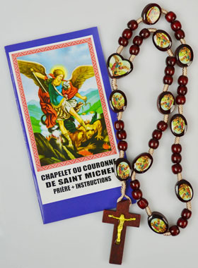 Chapelet Couronne de Saint Michel Archange - Coeur & Bois (pic 1)