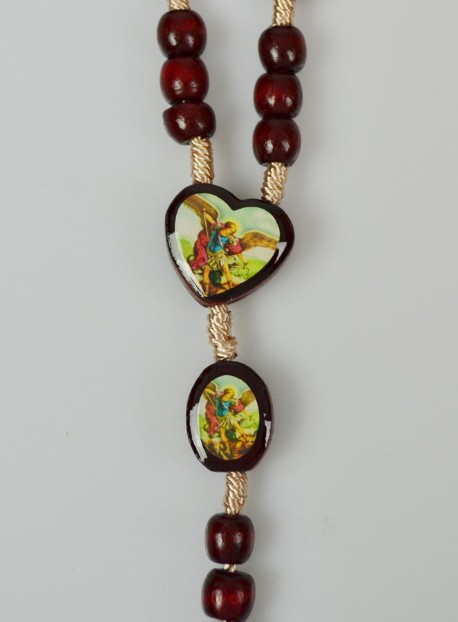 Chapelet Couronne de Saint Michel Archange - Coeur & Bois (pic 3)