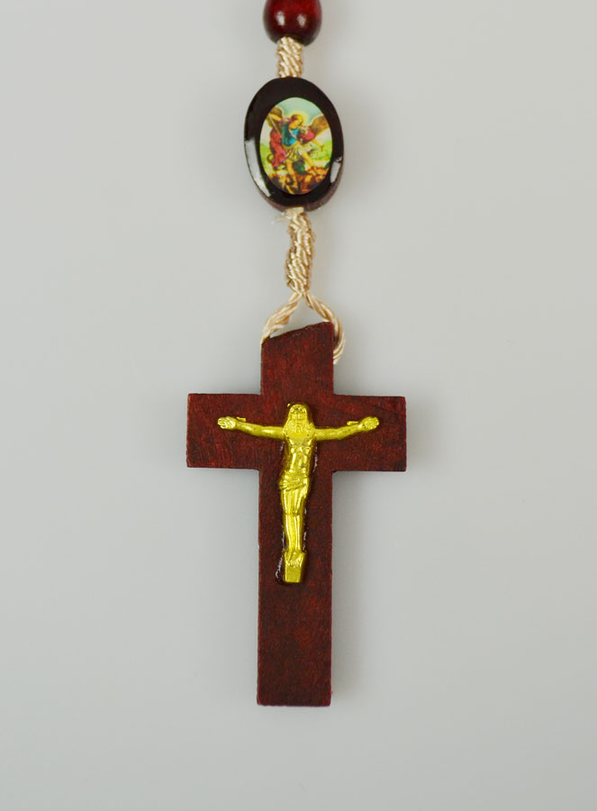 Chapelet Couronne de Saint Michel Archange - Coeur & Bois (pic 4)