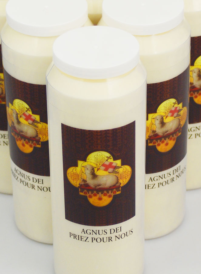 20 Bougies de Neuvaine Agnus Dei - 17.5cm (pic 4)