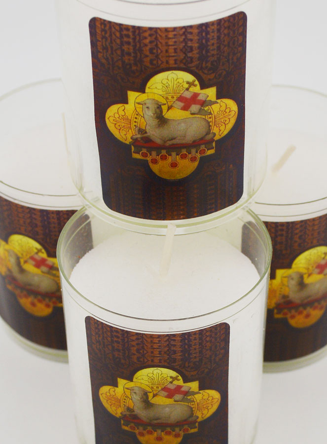 4 Bougies Veilleuse Agnus Dei (pic 4)