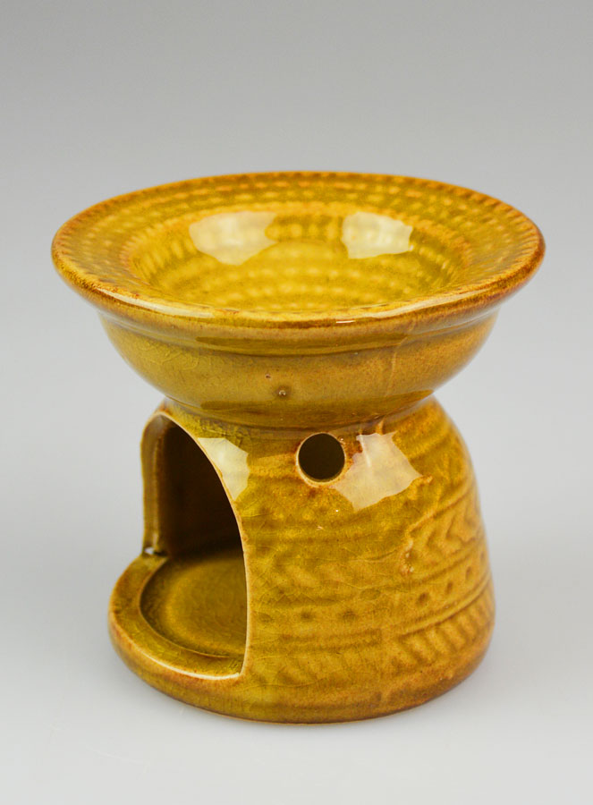 Diffuseur à Huile en Céramique Décor Relief - Camel (pic 2)