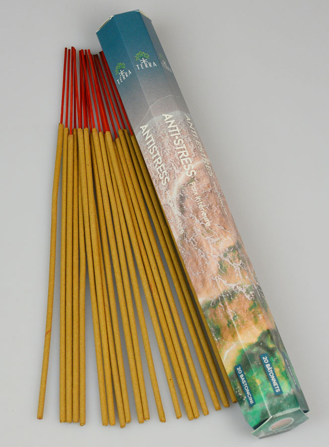 Encens en Bâtonnets Anti Stress 20g - Sans Charbon (pic 1)