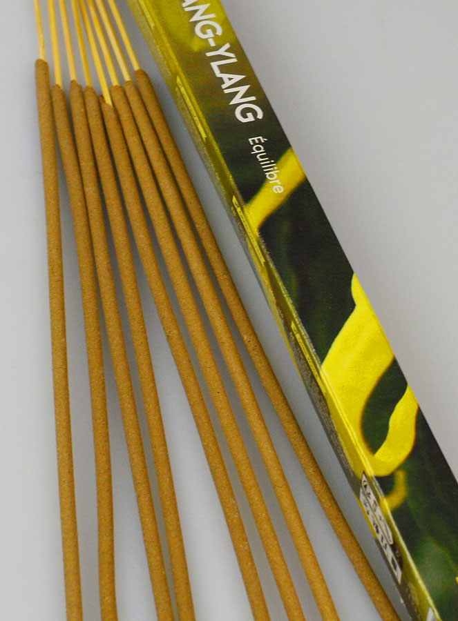 Encens en Bâtonnets Ylang-Ylang 12g - Sans Charbon (pic 4)
