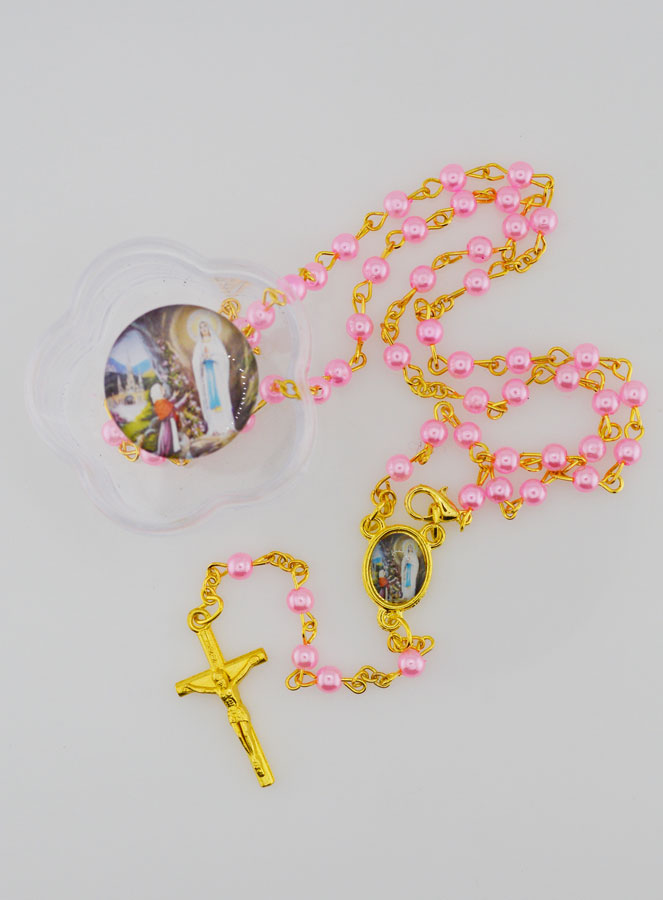 Chapelet de Lourdes Perles Nacre (pic 1)
