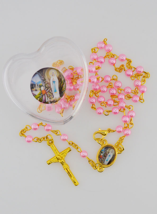 Chapelet de Lourdes Perles Nacre (pic 3)