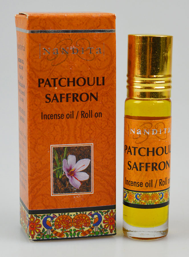 Roll On Huile Parfumée Safran Patchouli - 10ml (pic 1)