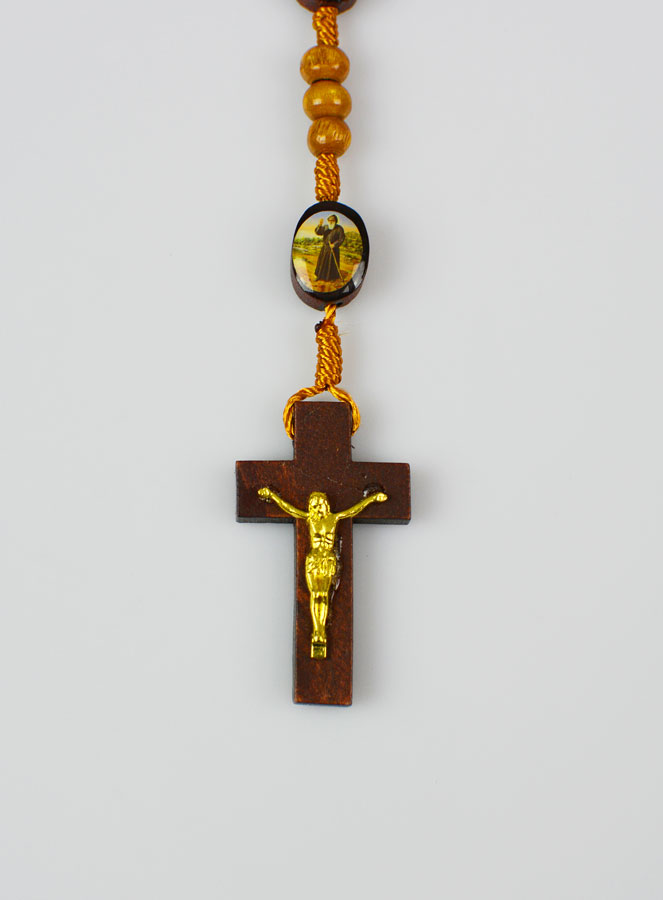 Chapelet de Saint Charbel en Bois & Corde (pic 4)