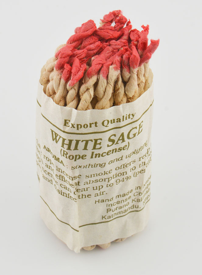 Encens Népalais en Ficelle - Sauge Blanche (pic 2)