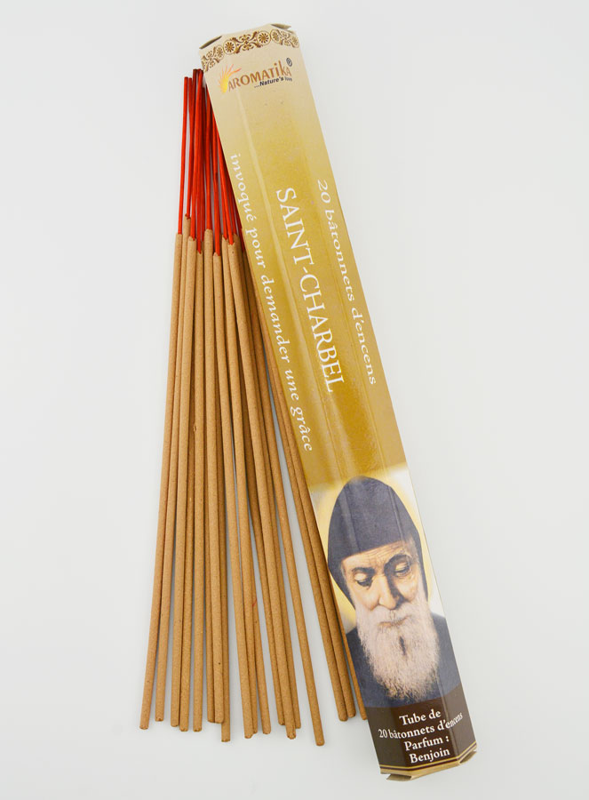 Encens Aromatika en Bâtonnets - Saint Charbel (pic 1)