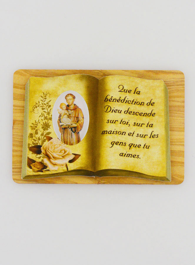 Chevalet Livre 6cm - Saint Antoine (pic 1)