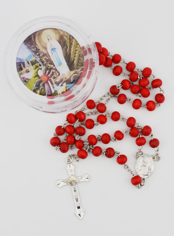 Chapelet de Lourdes en Bois (pic 2)