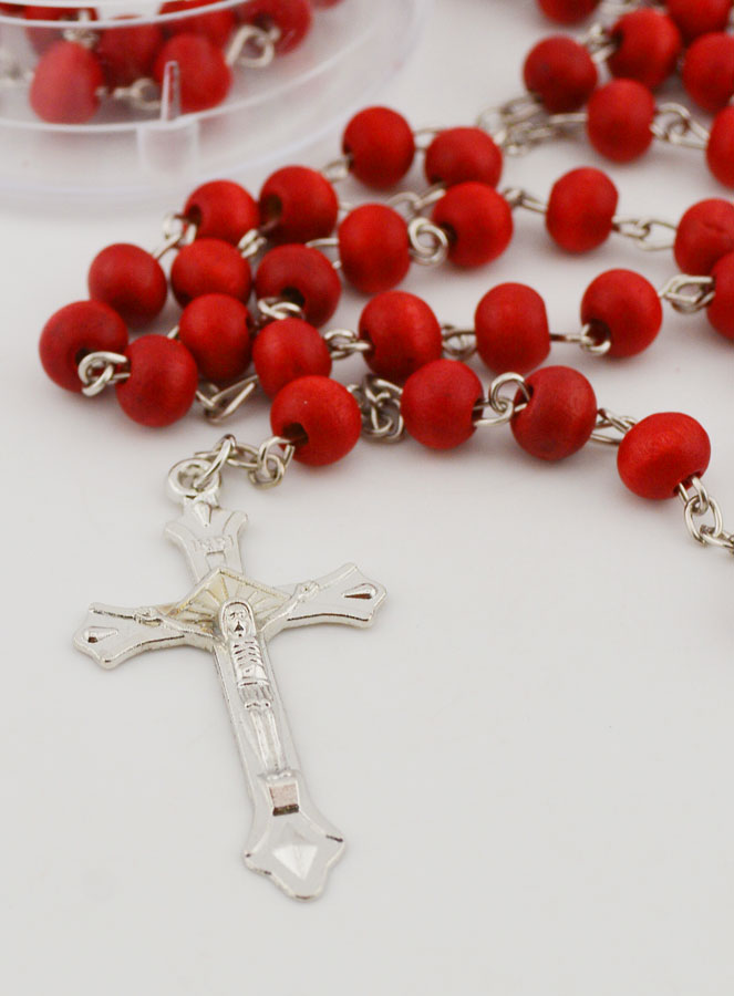 Chapelet de Lourdes en Bois (pic 3)