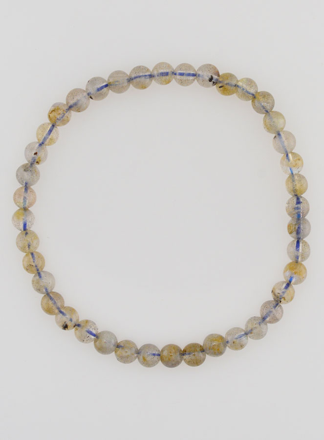 Bracelet en Pierre Naturelle de Labradorite A - 4mm (pic 1)