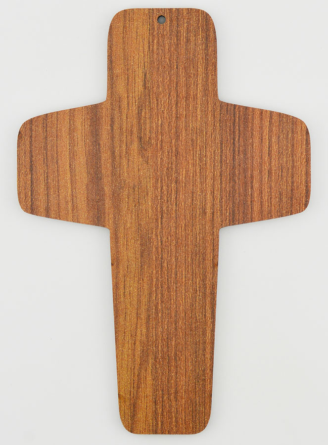 Croix de Communion - Croix en Bois Calice & Eglise (pic 4)