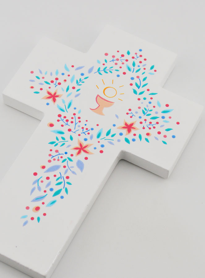 Croix de Communion en Bois - Calice de Communion (pic 4)