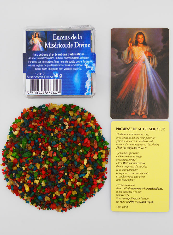 Encens Religieux Miséricorde Divine + Prière (pic 1)
