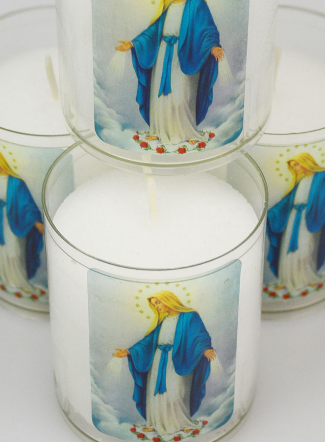 4 Bougies Veilleuse Notre Dame des Miracles (pic 4)