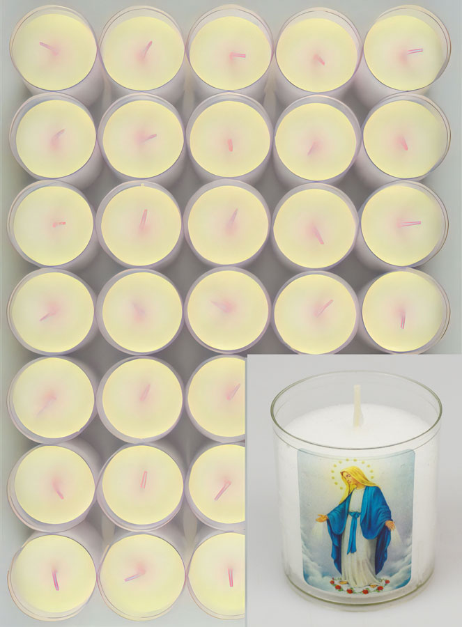 48 Bougies Veilleuse Notre Dame des Miracles (pic 2)