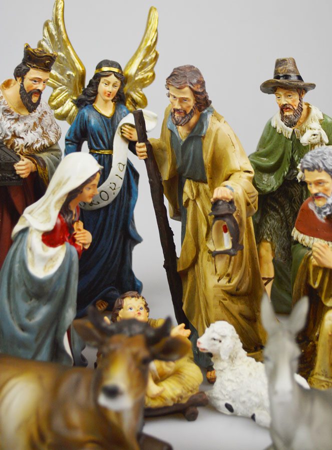Crèche de Noël Complète - 11 Santons de 20cm (pic 4)