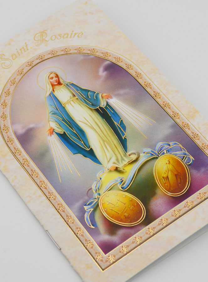 Livret Pour Prier le Saint Rosaire - Vierge Miraculeuse (pic 3)