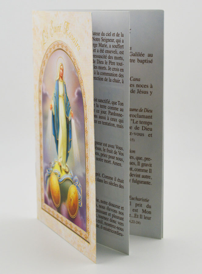 Livret Pour Prier le Saint Rosaire - Vierge Miraculeuse (pic 4)