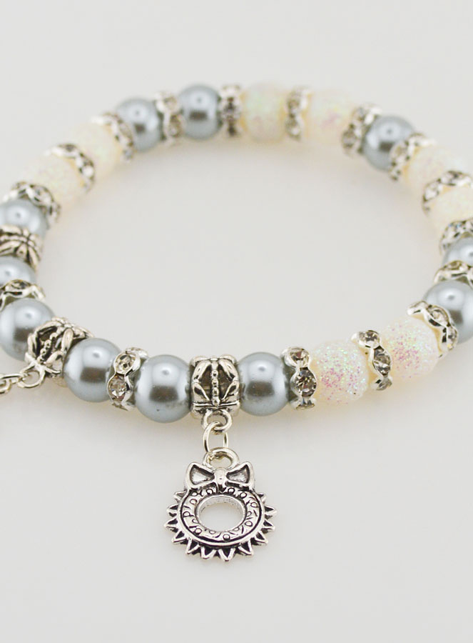 Bracelet Religieux de l'Avent Blanc (pic 4)