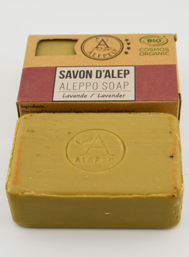 Savon d'Alep Bio à la Lavande - 100g (pic 2)