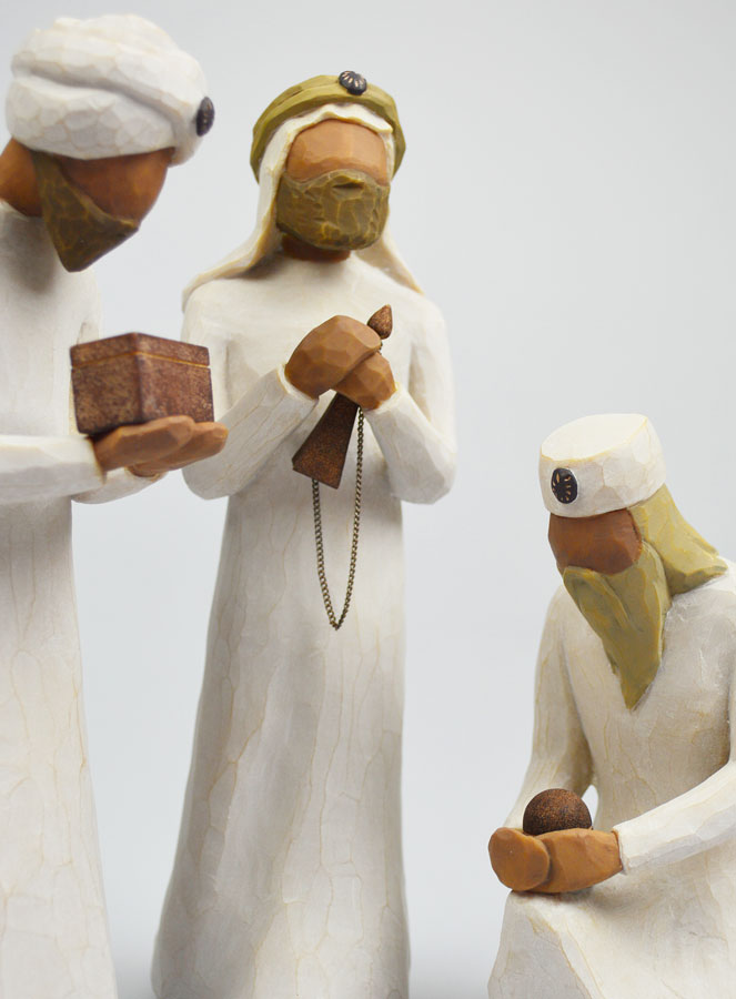 Statue Religieuse Willow Tree - Les Rois Mages (pic 2)