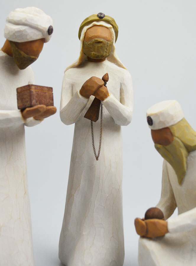 Statue Religieuse Willow Tree - Les Rois Mages (pic 4)