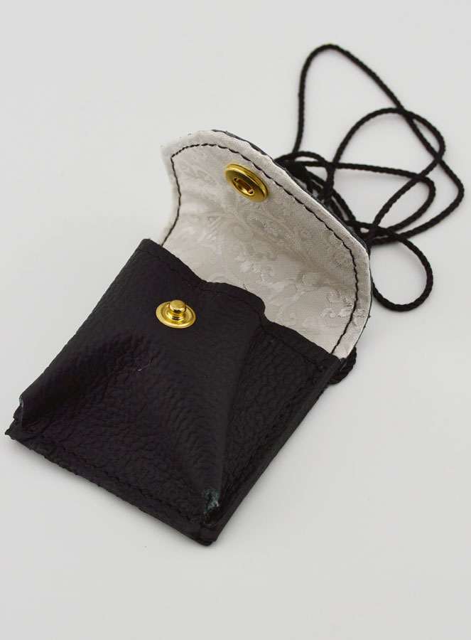 Etui à Custode en Cuir - 6cm (pic 4)