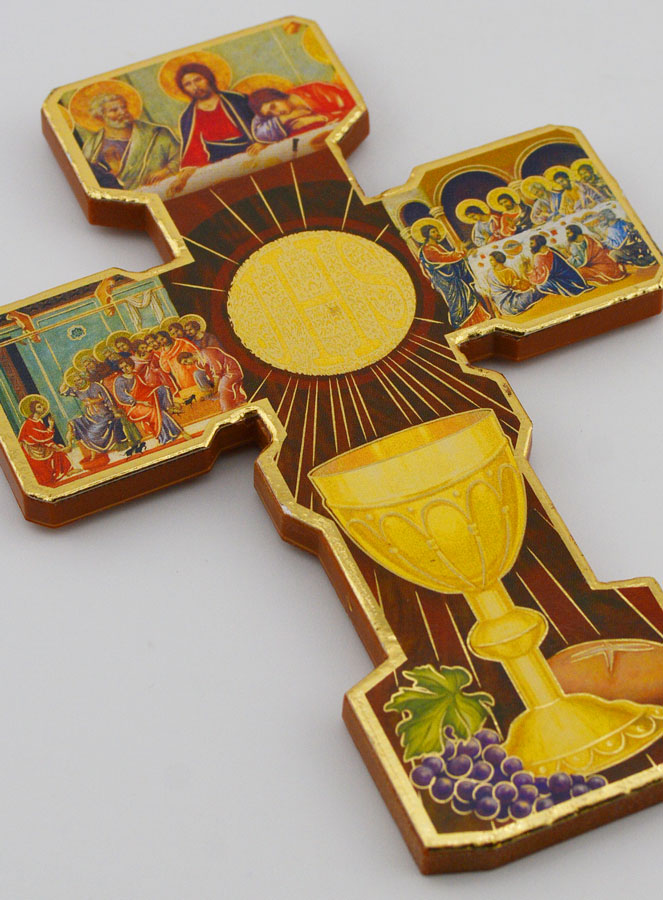 Croix Enfant en Bois & Certificat de Communion (pic 4)