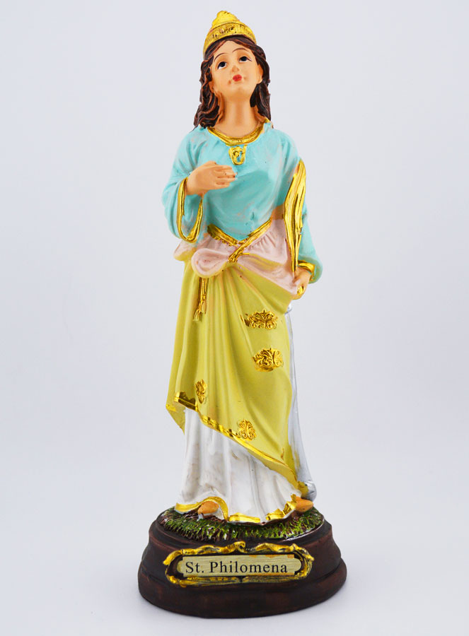 Statue Religieuse de Sainte Philomène - 20cm (pic 1)
