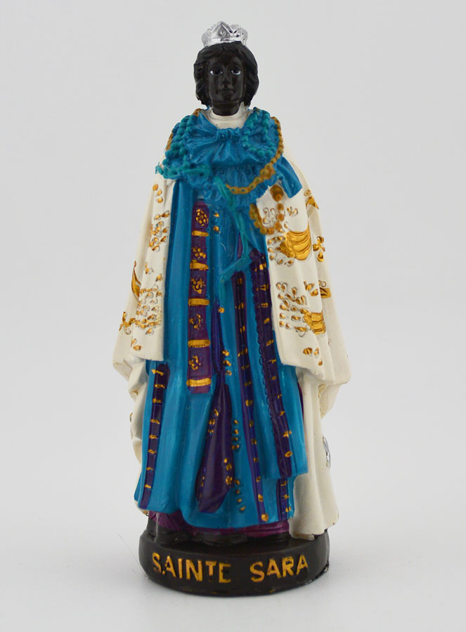 Statue de Sainte Sara des Saintes-Maries-de-la-Mer 12cm (pic 1)