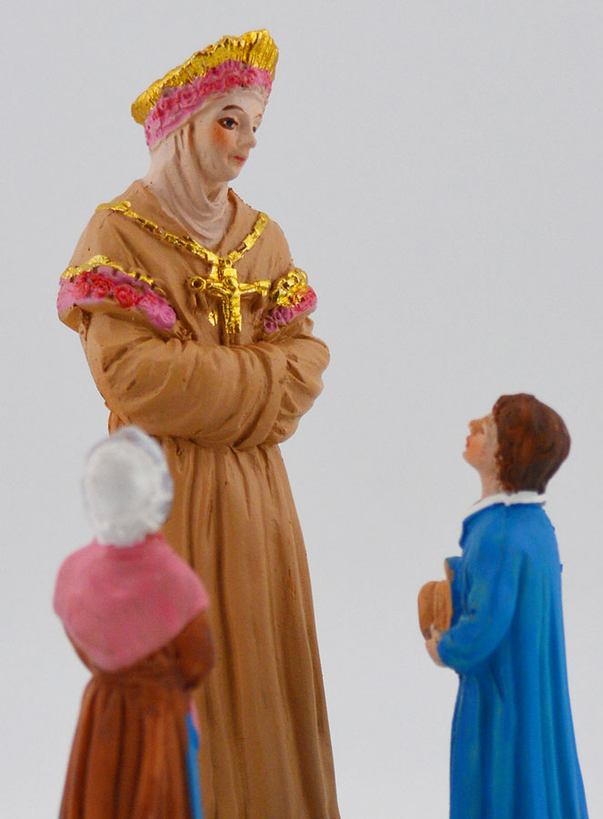 Statue Religieuse de Notre Dame de la Salette - 12cm (pic 3)