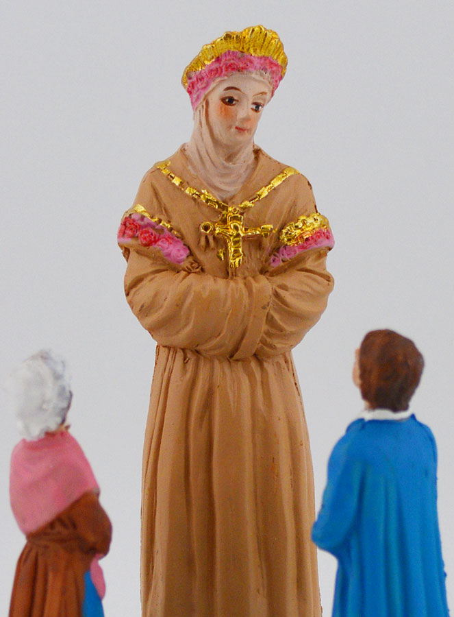 Statue Religieuse de Notre Dame de la Salette - 12cm (pic 4)