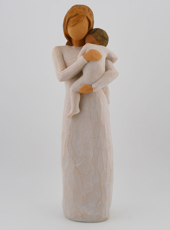 Cadeau de Baptême Statue Vierge de Tendresse - 23cm (pic 1)