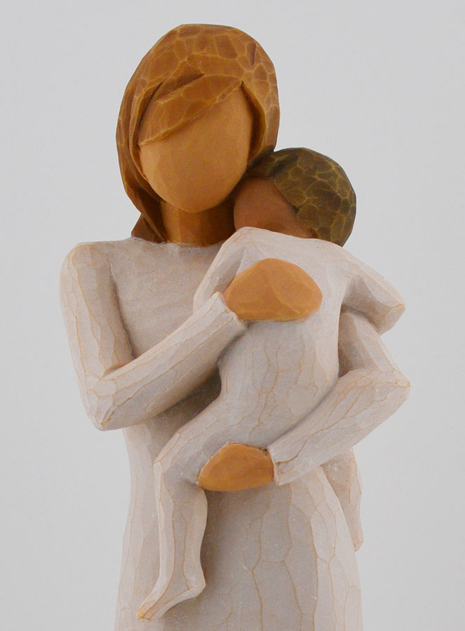 Cadeau de Baptême Statue Vierge de Tendresse - 23cm (pic 4)