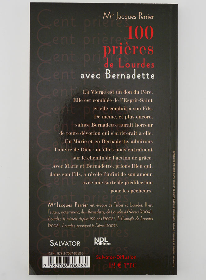 Livret de Prières - 100 Prières de Lourdes Avec Bernadette (pic 2)