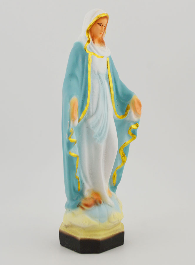 Statue Religieuse Vierge Marie Miraculeuse 13cm (pic 3)