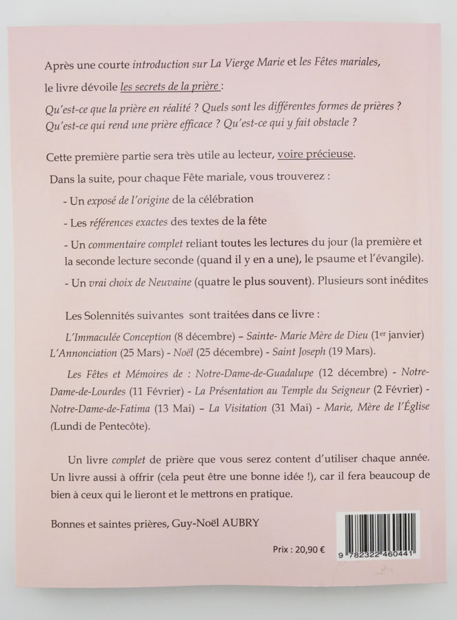 Livre de Prière - Priez Pour Nous Sainte Mère de Dieu - Tome 1 (pic 2)