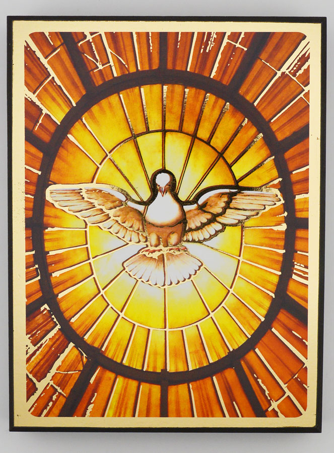 Icône Religieuse Saint Esprit - 14cm (pic 1)