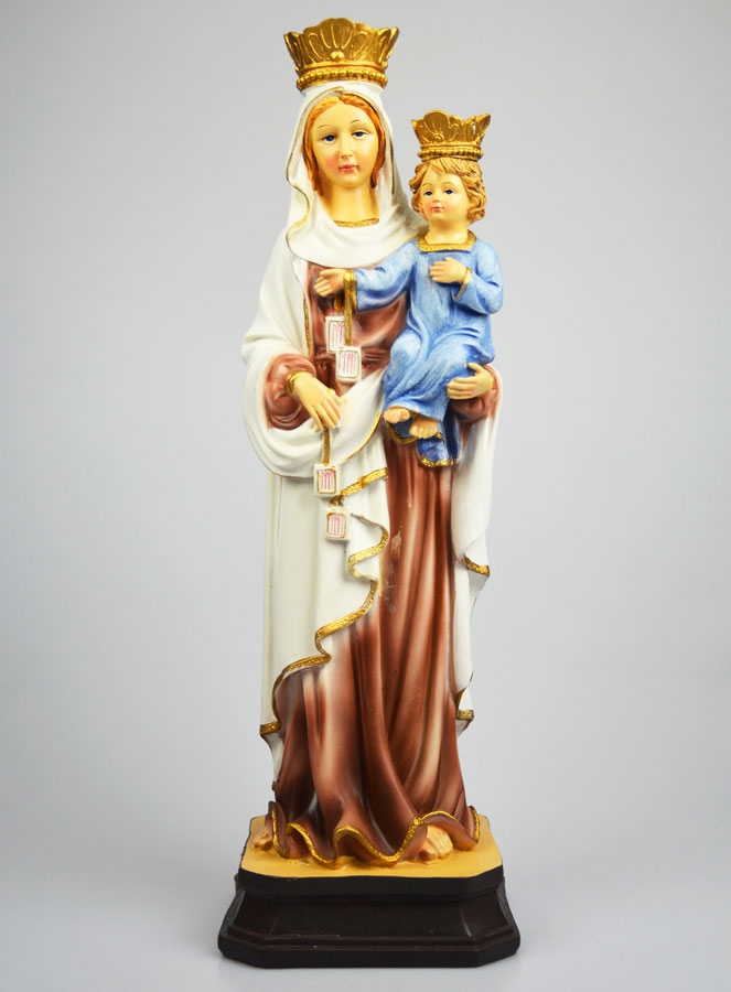 Statue Religieuse ND du Mont Carmel - 40cm (pic 1)