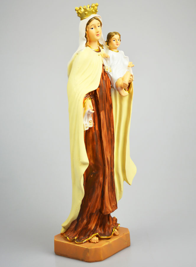 Statue Religieuse de la Vierge du Mont Carmel - 40cm (pic 2)
